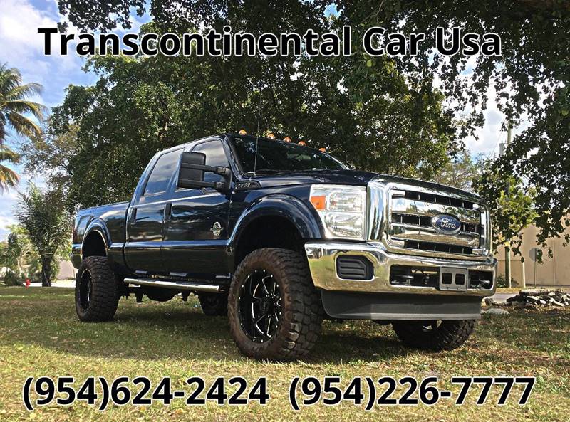 2013 Ford F-350 Super Duty for sale at Transcontinental Car USA Corp in Fort Lauderdale FL