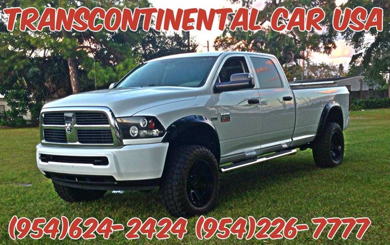 2011 RAM Ram Pickup 2500 for sale at Transcontinental Car USA Corp in Fort Lauderdale FL