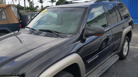 2002 Chevrolet TrailBlazer for sale at AUTO CARE CENTER in West Palm Beach FL