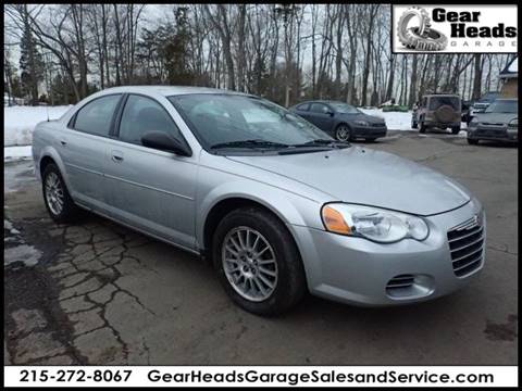 2004 Chrysler Sebring for sale at Gear Heads Garage LLC in Harleysville PA