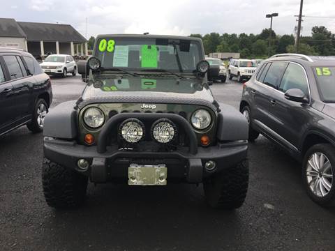2008 Jeep Wrangler for sale at Keystone Used Auto Sales in Brodheadsville PA
