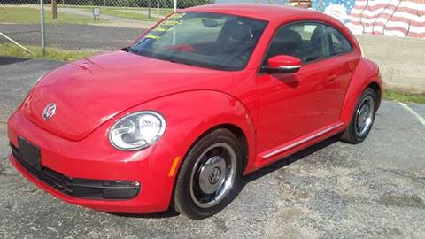 2012 Volkswagen Beetle for sale at Fernando's Auto Sales LLC. in Dallas TX