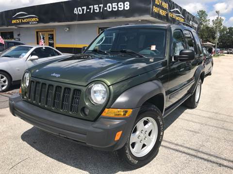 2007 Jeep Liberty for sale at BEST MOTORS OF FLORIDA in Orlando FL