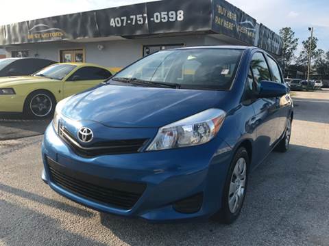 2013 Toyota Yaris for sale at BEST MOTORS OF FLORIDA in Orlando FL