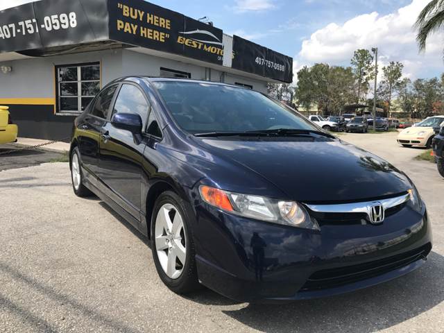 2006 Honda Civic for sale at BEST MOTORS OF FLORIDA in Orlando FL