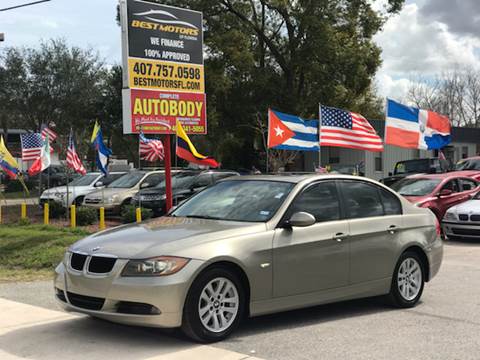 2007 BMW 3 Series for sale at BEST MOTORS OF FLORIDA in Orlando FL