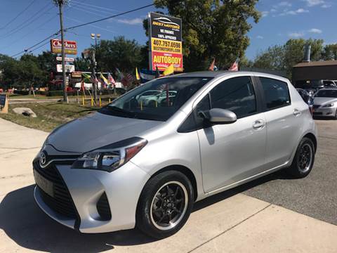 2015 Toyota Yaris for sale at BEST MOTORS OF FLORIDA in Orlando FL
