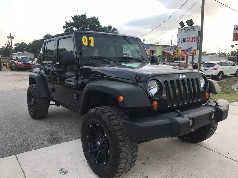 2007 Jeep Wrangler Unlimited for sale at BEST MOTORS OF FLORIDA in Orlando FL