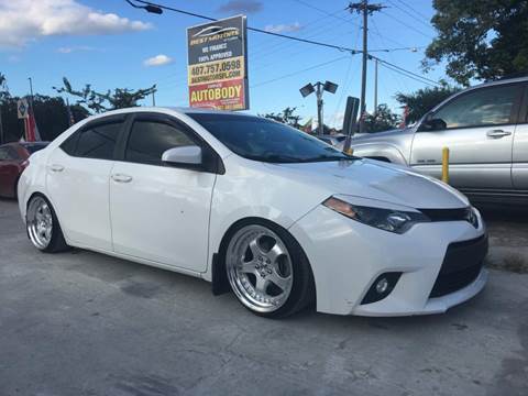 2015 Toyota Corolla for sale at BEST MOTORS OF FLORIDA in Orlando FL