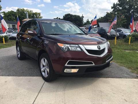 2013 Acura MDX for sale at BEST MOTORS OF FLORIDA in Orlando FL