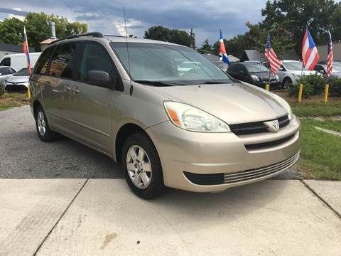 2004 Toyota Sienna for sale at BEST MOTORS OF FLORIDA in Orlando FL