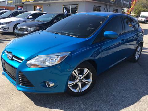 2012 Ford Focus for sale at BEST MOTORS OF FLORIDA in Orlando FL