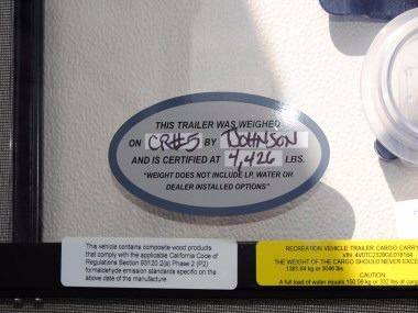 2016 Crossroads RV Sunset Trail Ultra-lite 237BH