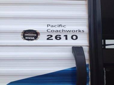 2016 Pacific Coachworks Sea Breeze 2610