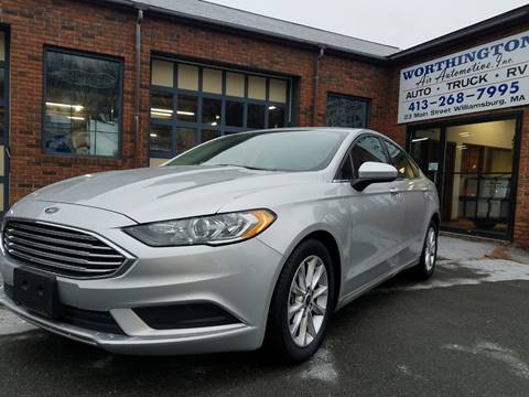2017 Ford Fusion for sale at Worthington Air Automotive Inc in Williamsburg MA