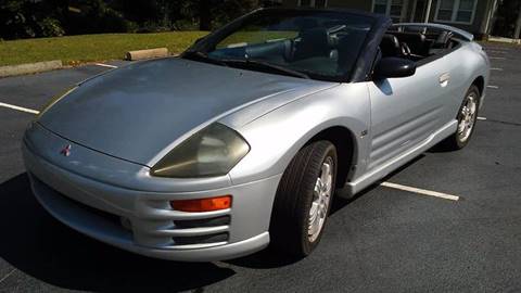 2001 Mitsubishi Eclipse Spyder for sale at Happy Days Auto Sales in Piedmont SC