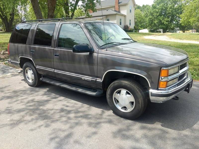 1997 Chevrolet Tahoe for sale at Happy Days Auto Sales in Piedmont SC