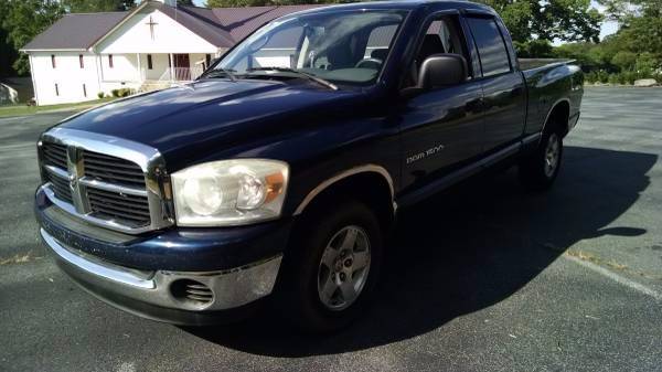 2007 Dodge Ram Pickup 1500 for sale at Happy Days Auto Sales in Piedmont SC