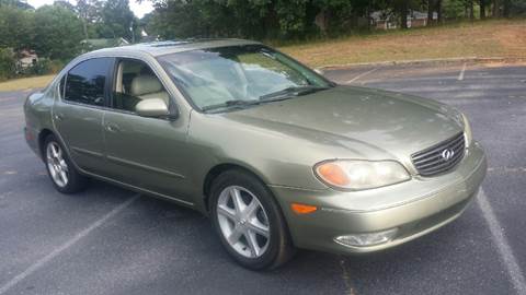 2002 Infiniti I35 for sale at Happy Days Auto Sales in Piedmont SC