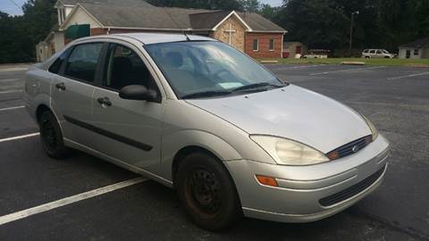 2002 Ford Focus for sale at Happy Days Auto Sales in Piedmont SC