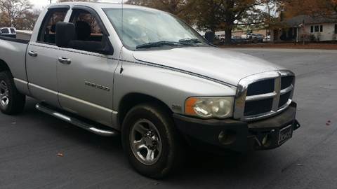 2004 Dodge Ram Pickup 1500 for sale at Happy Days Auto Sales in Piedmont SC