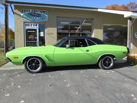 1974 Dodge Challenger for sale at Ross Customs Muscle Cars LLC in Goodrich MI