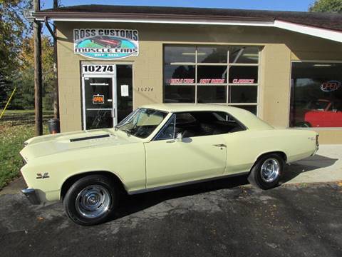 1967 Chevrolet Chevelle for sale at Ross Customs Muscle Cars LLC in Goodrich MI