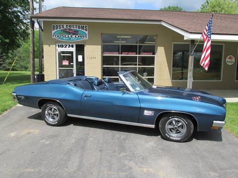 1970 Pontiac Le Mans for sale at Ross Customs Muscle Cars LLC in Goodrich MI