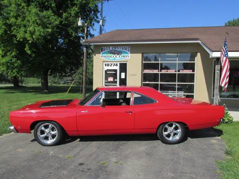 1968 Plymouth Roadrunner for sale at Ross Customs Muscle Cars LLC in Goodrich MI