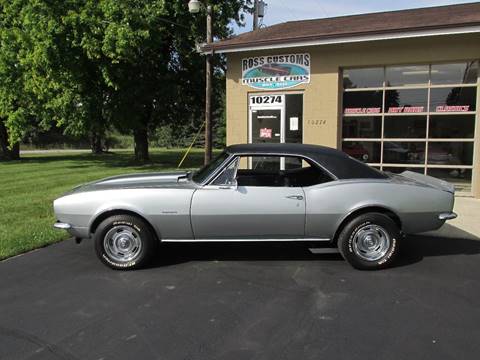 1967 Chevrolet Camaro for sale at Ross Customs Muscle Cars LLC in Goodrich MI