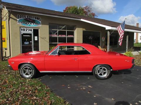 1967 Chevrolet Chevelle for sale at Ross Customs Muscle Cars LLC in Goodrich MI