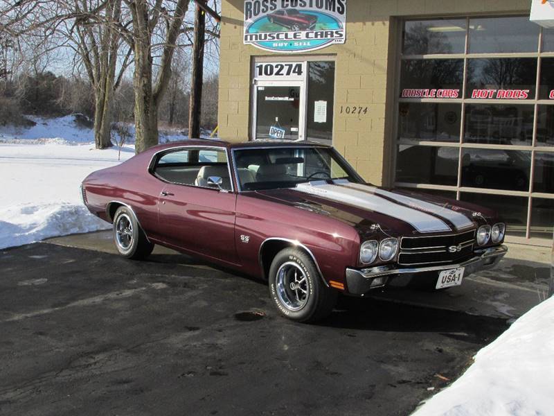 1970 Chevrolet Chevelle for sale at Ross Customs Muscle Cars LLC in Goodrich MI