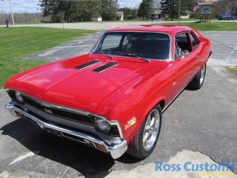 1971 Chevrolet Nova for sale at Ross Customs Muscle Cars LLC in Goodrich MI