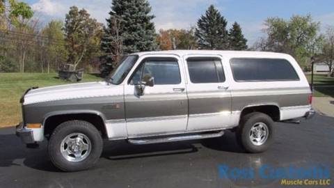 1988 Chevrolet Suburban for sale at Ross Customs Muscle Cars LLC in Goodrich MI