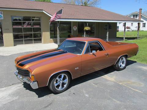 1972 Chevrolet El Camino for sale at Ross Customs Muscle Cars LLC in Goodrich MI