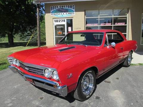 1967 Chevrolet Chevelle for sale at Ross Customs Muscle Cars LLC in Goodrich MI