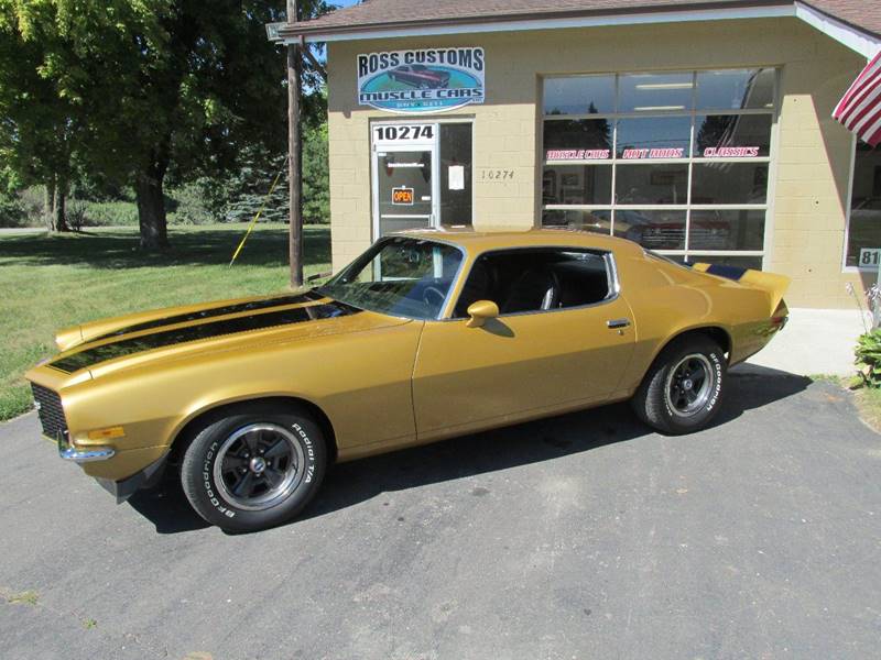 1971 Chevrolet Camaro for sale at Ross Customs Muscle Cars LLC in Goodrich MI