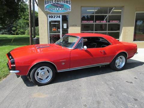 1967 Chevrolet Camaro for sale at Ross Customs Muscle Cars LLC in Goodrich MI