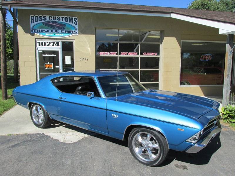 1969 Chevrolet Chevelle for sale at Ross Customs Muscle Cars LLC in Goodrich MI