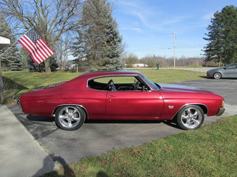 1972 Chevrolet Chevelle for sale at Ross Customs Muscle Cars LLC in Goodrich MI