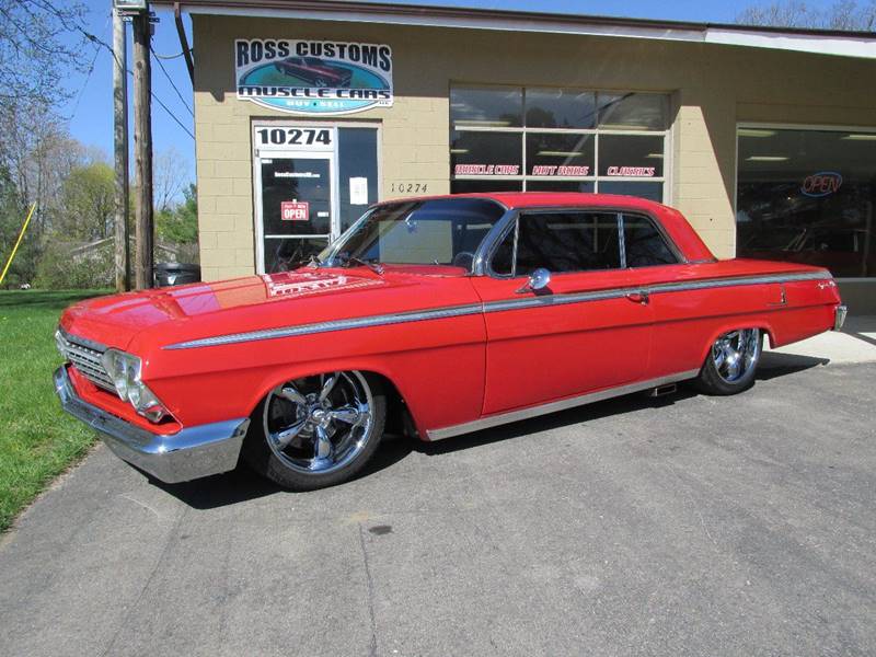 1962 Chevrolet Impala for sale at Ross Customs Muscle Cars LLC in Goodrich MI