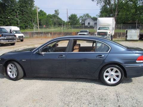 2002 BMW 7 Series for sale at Beckham's Used Cars in Milledgeville GA