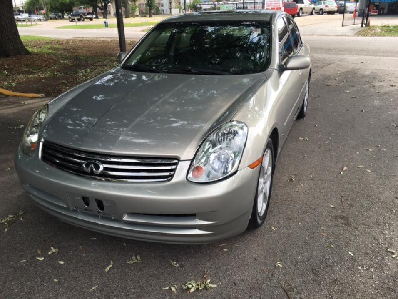 2003 Infiniti G35 for sale at Demetry Automotive in Houston TX