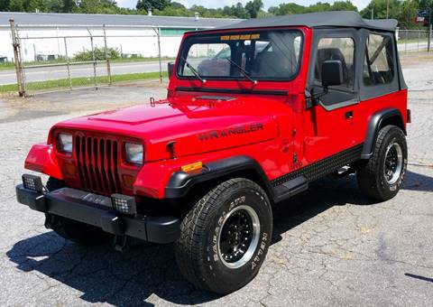 1993 Jeep Wrangler for sale at The Auto Resource LLC. in Granite Falls NC