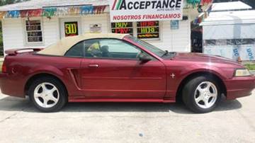 2003 Ford Mustang for sale at Acceptance Auto Sales Douglasville in Douglasville GA