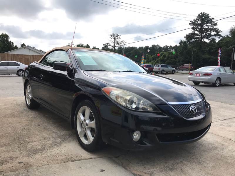 2005 Toyota Camry Solara SLE V6 2dr Convertible In Douglasville GA ...