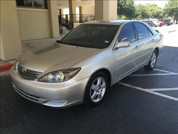 2002 Toyota Camry for sale at Executive Auto Sales DFW LLC in Arlington TX