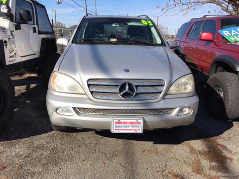 2003 Mercedes-Benz M-Class for sale at Urban Auto Connection in Richmond VA