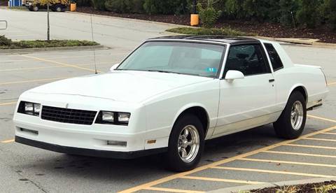 1988 Chevrolet Monte Carlo for sale at Muscle Car Jr. in Cumming GA
