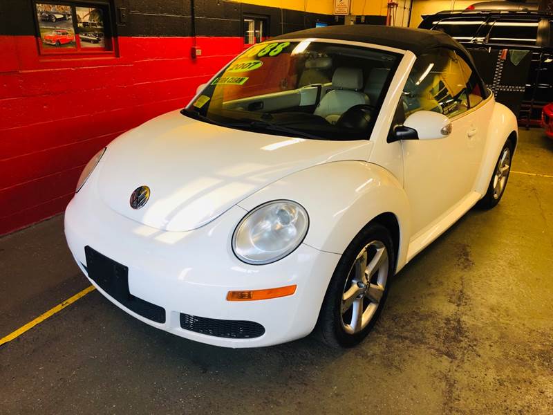 2007 Volkswagen New Beetle Triple White Pzev 2dr Convertible In Bellingham Ma Milford Automall 8409